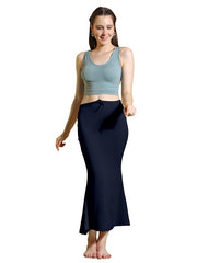Apparels Saree Shapewear Navy Blue Color | Lycra Stretchable | Fish Cut for Everyday Comfort Wear