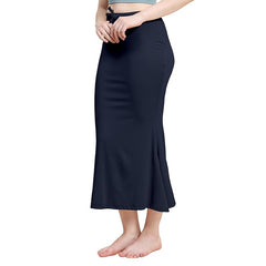 Apparels Saree Shapewear Navy Blue Color | Lycra Stretchable | Fish Cut for Everyday Comfort Wear