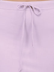 Apparels Saree Shapewear Lavender Color for Women's | Lycra Stretchable | Fish Cut for Everyday Comfort Wear