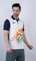 Khelo India Elite Performance T-Shirt – Sporty Comfort for Every Move