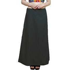 Singhania Clothing woman's Elegant Look Ethnic Wear Cotton Petticoat Dark Grey Pack of 1 Default Title