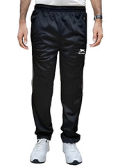 Shiv-Naresh Solid Men Black Track Pants