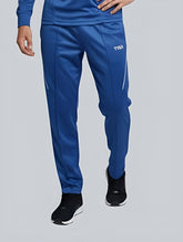 Tyka Men’s Performance Track Pants – Royal Blue Slim Fit Athletic Joggers for Training & Cricket