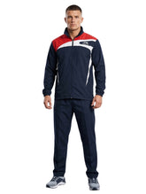 Shiv Naresh Tracksuit Navy Red 459A T.Z|Retro| INER MESH (NET)