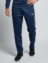 Tyka Men’s Navy Sports Track Pants | Slim Fit Running |Cricket |Training Joggers | Quick Dry Activewear Navy