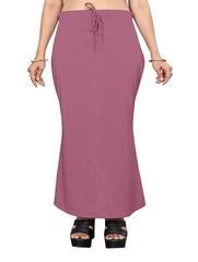Apparels Saree Shapewear Onion Color for Women's | Lycra Stretchable Under Skirts Petticoat | Fish Cut for Everyday Comfort Wear