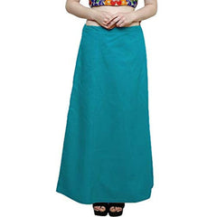 Singhania Clothing woman's Elegant Look Ethnic Wear Cotton Petticoat Sky Blue Pack of 1 Default Title