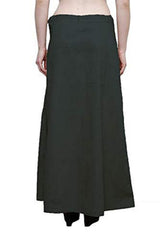 Singhania Clothing woman's Elegant Look Ethnic Wear Cotton Petticoat Dark Grey Pack of 1