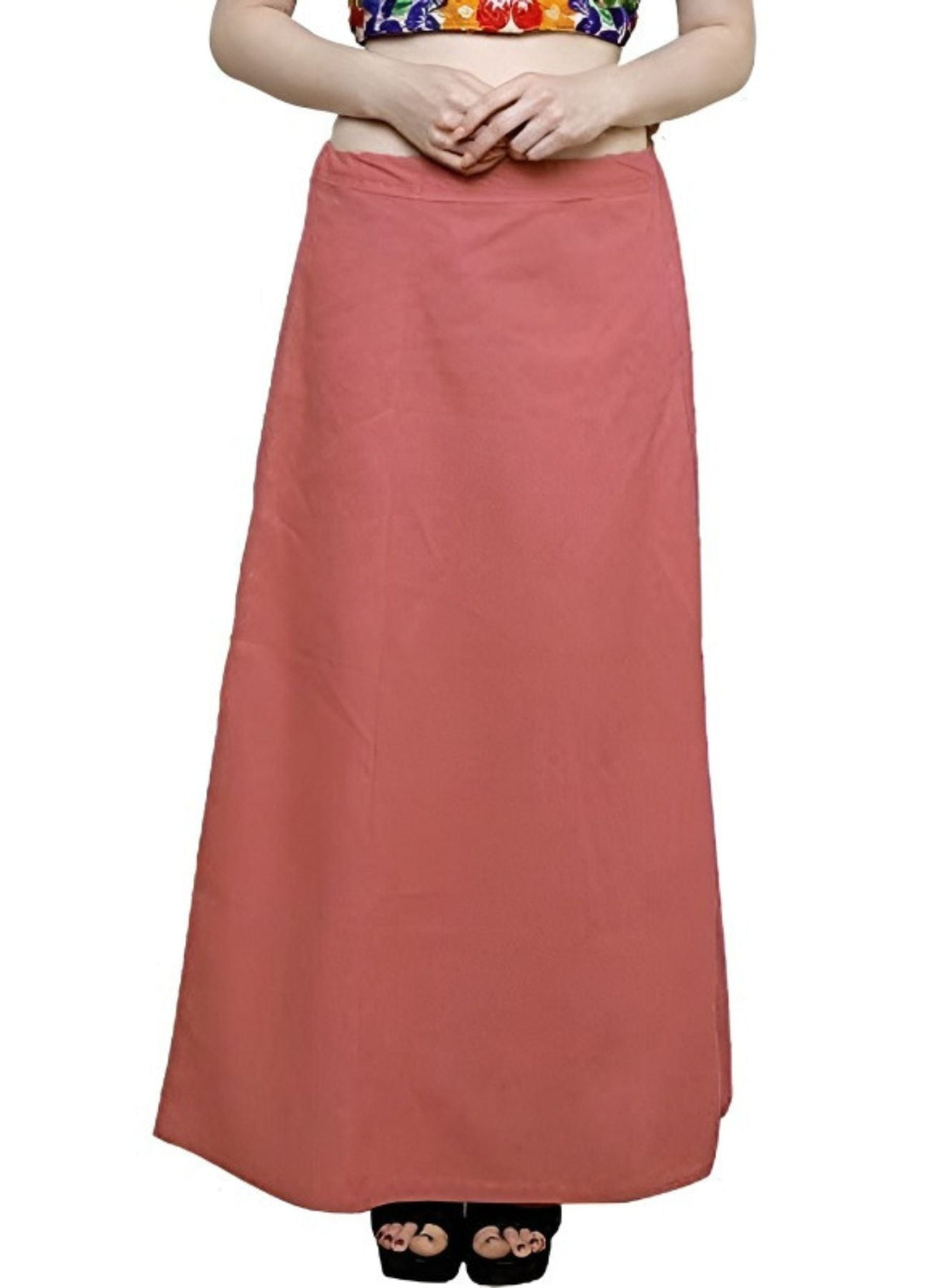 Women’s Cotton Petticoat |Skirt| Soft Breathable Underskirt for Saree & Dress - Gajri