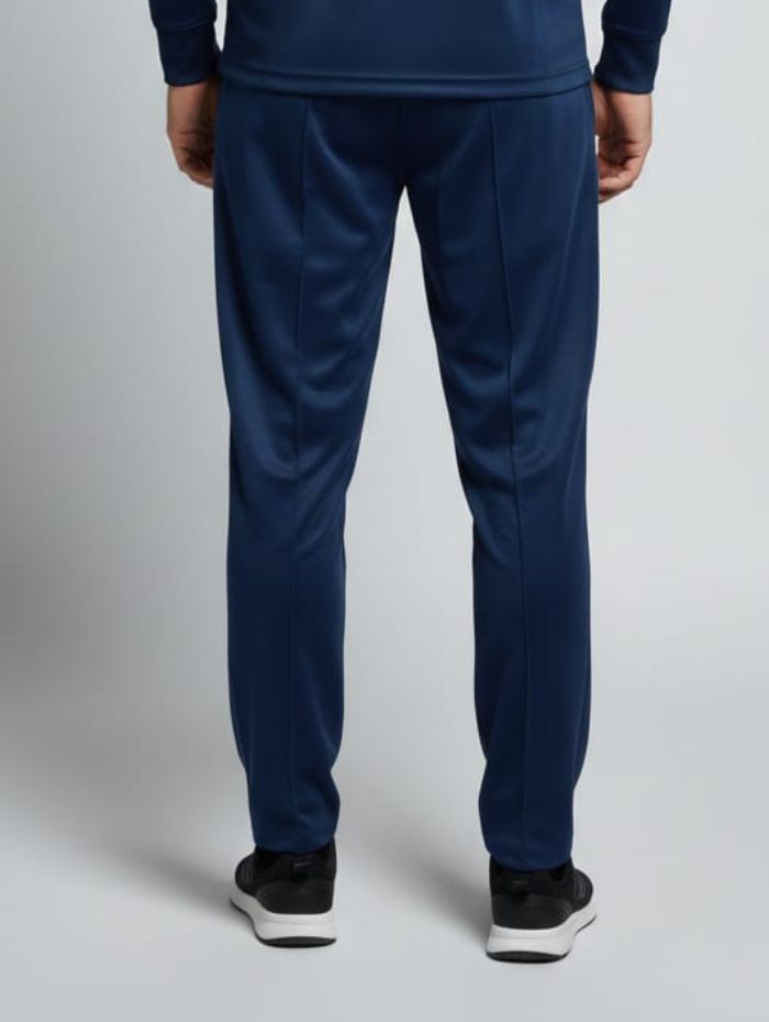 Tyka Men’s Navy Sports Track Pants | Slim Fit Running |Cricket |Training Joggers | Quick Dry Activewear